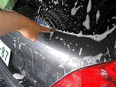 洗車はメンテナンスの第一歩③
