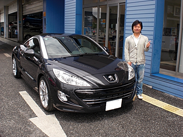 ご納車させていただきました　RCZ　6MT