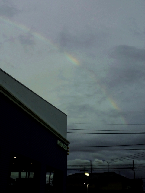 晴れ。雨。そして晴れ。。。