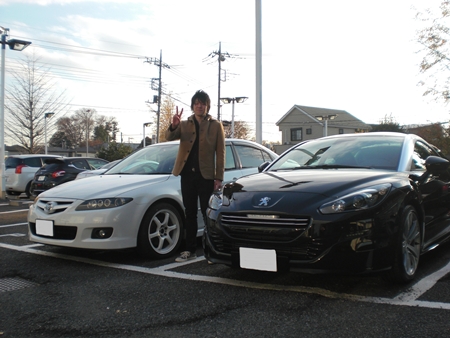 祝★納車　RCZ