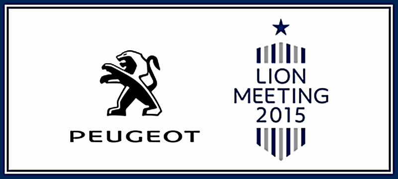 「PEUGEOT LION MEETING 2015」開催のお知らせ・・・