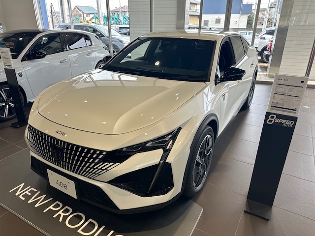 ショールーム展示車４０８のご紹介！！