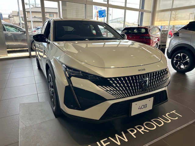 ショールーム展示車４０８のご紹介！！