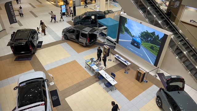 只今、イオンモール北戸田出張展示会開催中です！！！